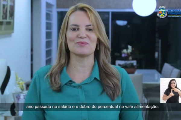 Conquista Em Vídeo Prefeita Sheila Lemos Destaca Reajuste Como Respeito Ao Servidor Blog Do 